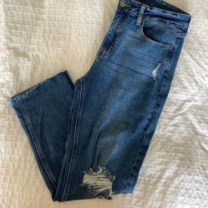 Just USA High Rise Straight Jeans